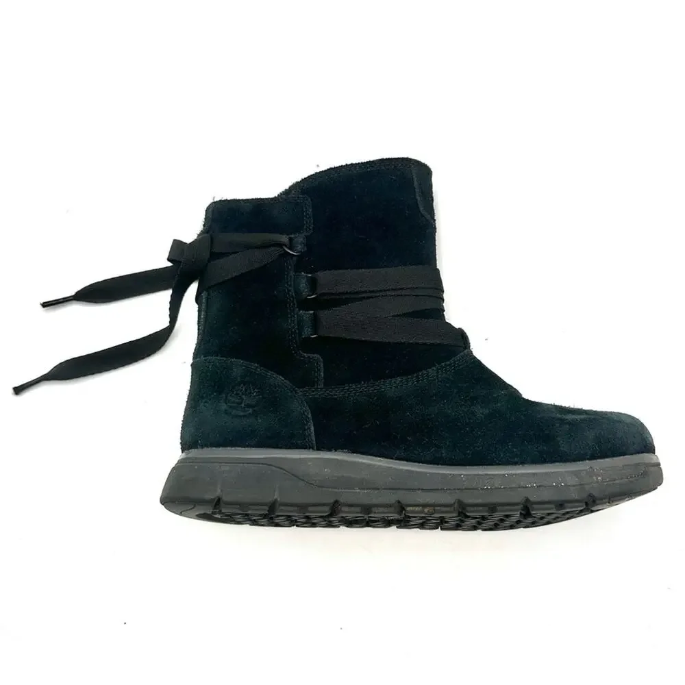 TIMBERLAND  LEIGHLAND  PULL-ON  WATERPROOF BOOTS  WOMEN'S  size 8